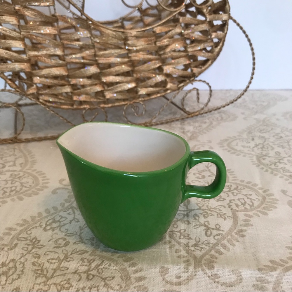 Starbucks Small Green Creamer Pitcher At Home Collection 2005
